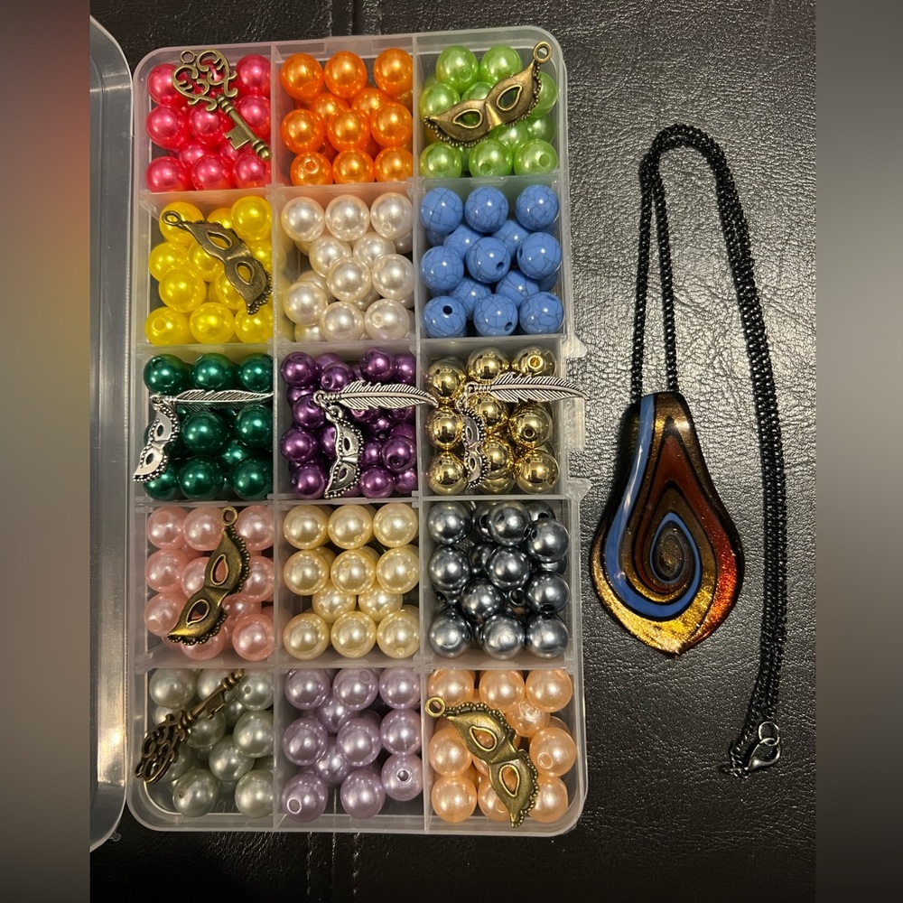 Craft Beads, MARDI GRAS - BYOB, Jewelry Supplies, loose bulk beads